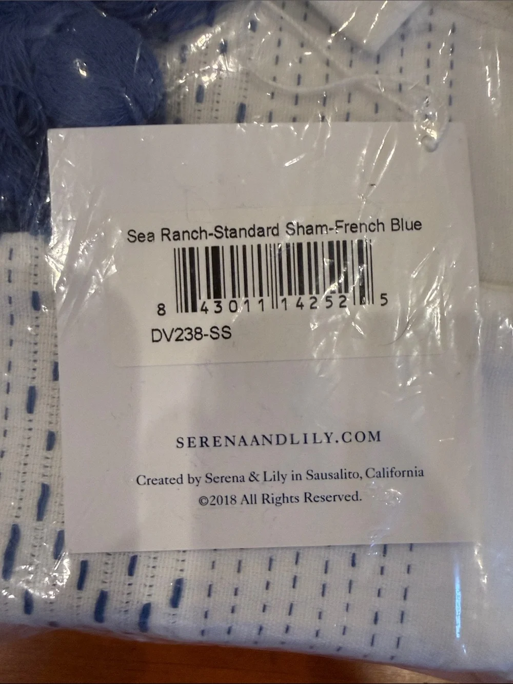 New! Serena &Lily sea ranch standard sham (1)